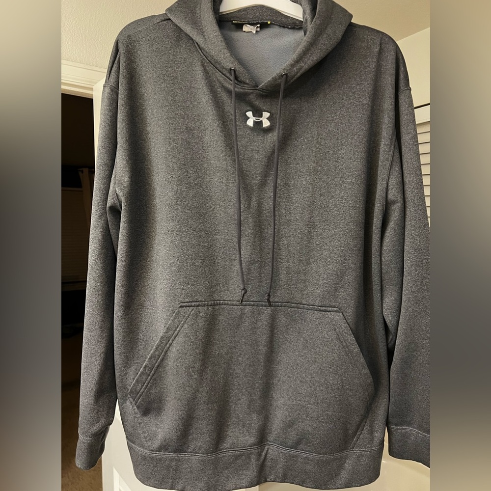 Under Armour charcoal gray hoodie